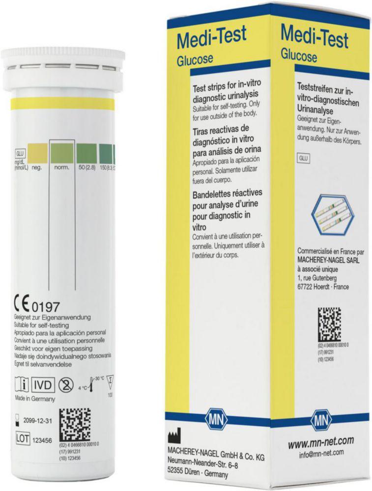 Macherey-Nagel MEDI-TEST Glucose Box with 100 Strips

