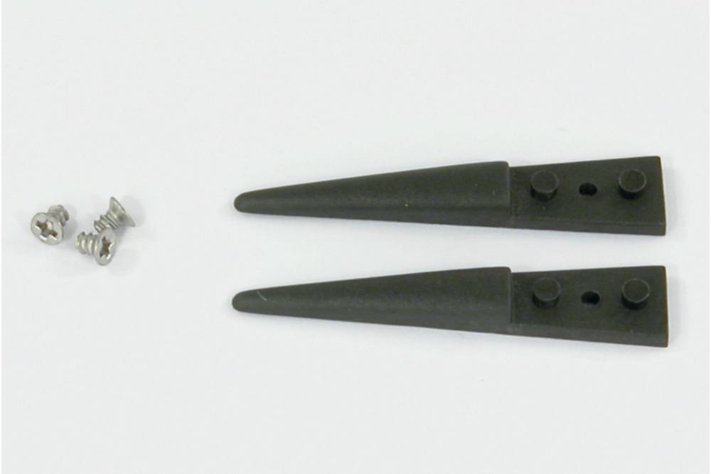 Ideal-tek Tip Set for Replaceable Tip Tweezers 6.266 878 – 2 Tips, 3 Screws