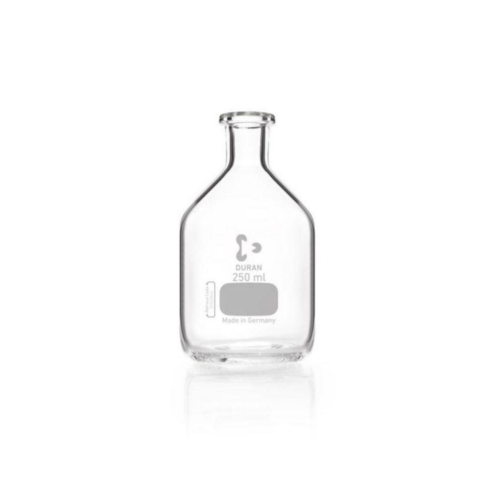DWK DURAN Narrow Neck Bottle, 250 mL, Clear (Without Cap)