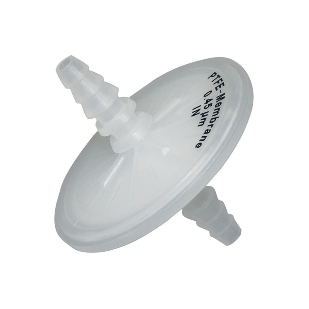 LLG In-Line Filter 0.45 µm PTFE Membrane PP Housing Ø 50 mm, Pack of 20