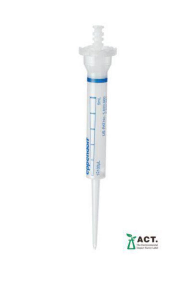 Eppendorf Combitips Advanced 5.0 mL PCR Clean, Colour Code Blue (Pack of 100)


