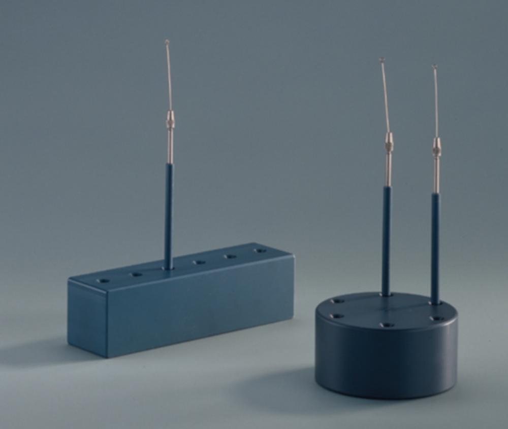 Schuett-Biotec Inoculating Loop Stand, Ø80x50 mm, PP, for 6 Inoculating Loops

