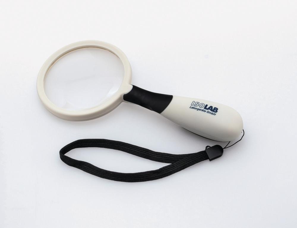 ISOLAB Handheld Magnifier with Illumination, 3X/5X Magnification