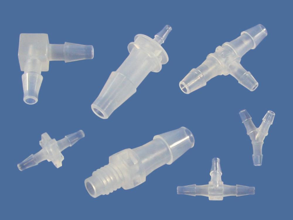 MedNet Miniature Tubing Connector PP Adapter, 1.6-3.2mm