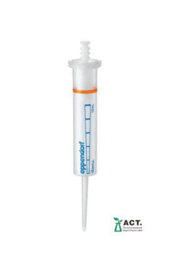 Eppendorf CombiTips Advanced 10 mL PCR Clean, Colour Code Orange, Pack of 100