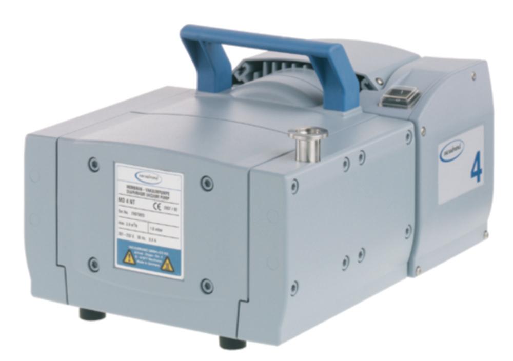 Vacuubrand Diaphragm Pump MD 4 NT, Three-Stage, 230 V, 50 Hz, Plug CEE