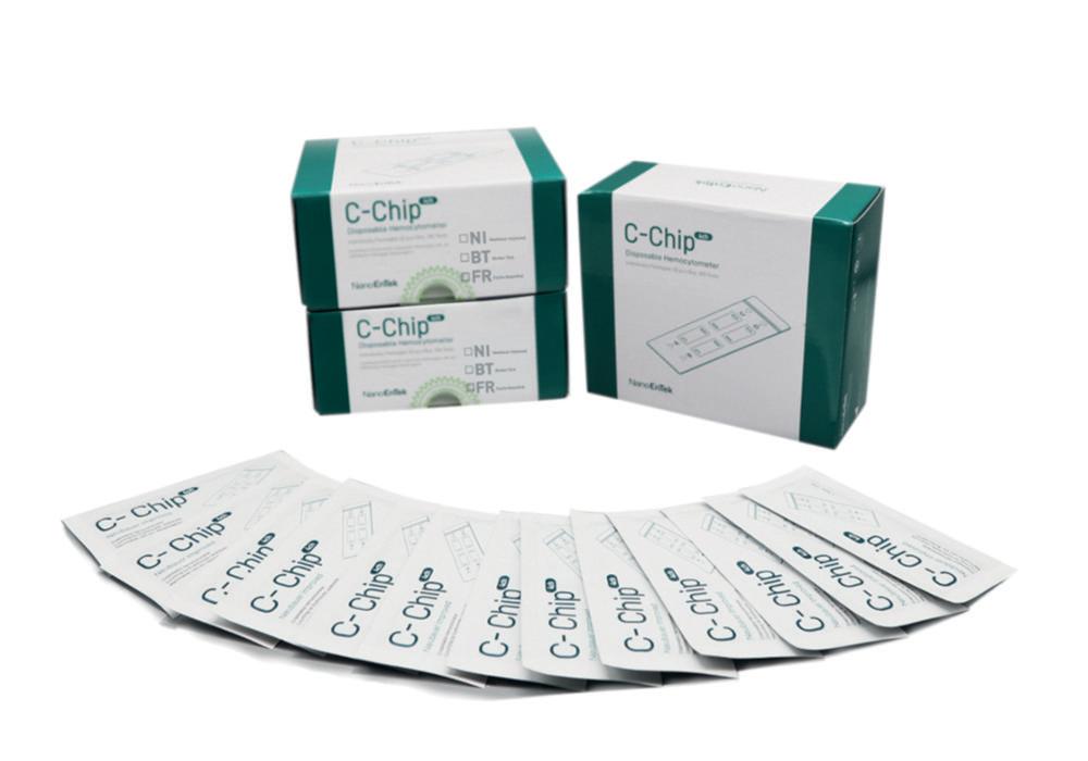 NanoEn Neubauer Improved Counting Chamber C-Chip 100µm Disposable (Pack of 50)

