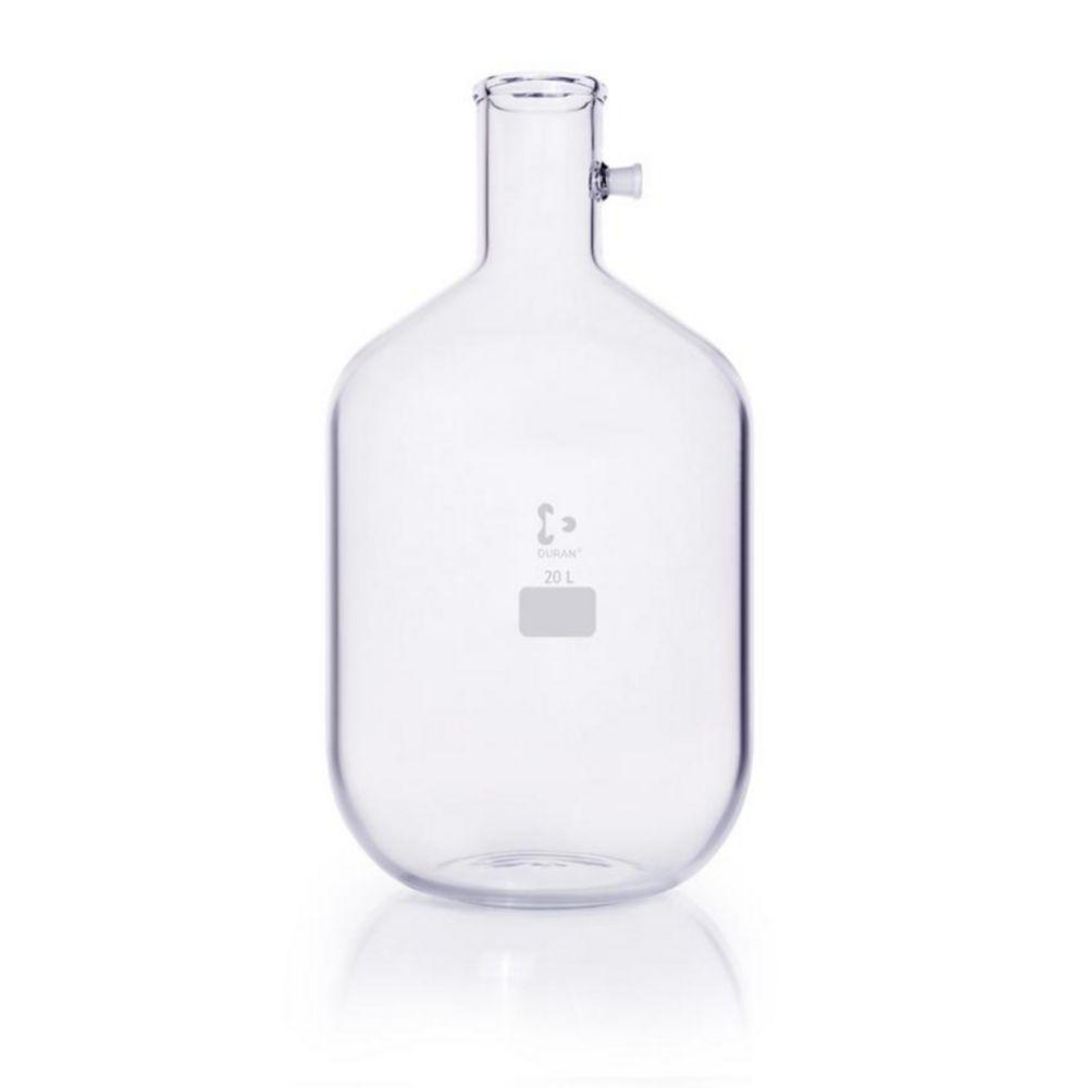DWK Filtering Flasks 20L with Side-Arm Socket
