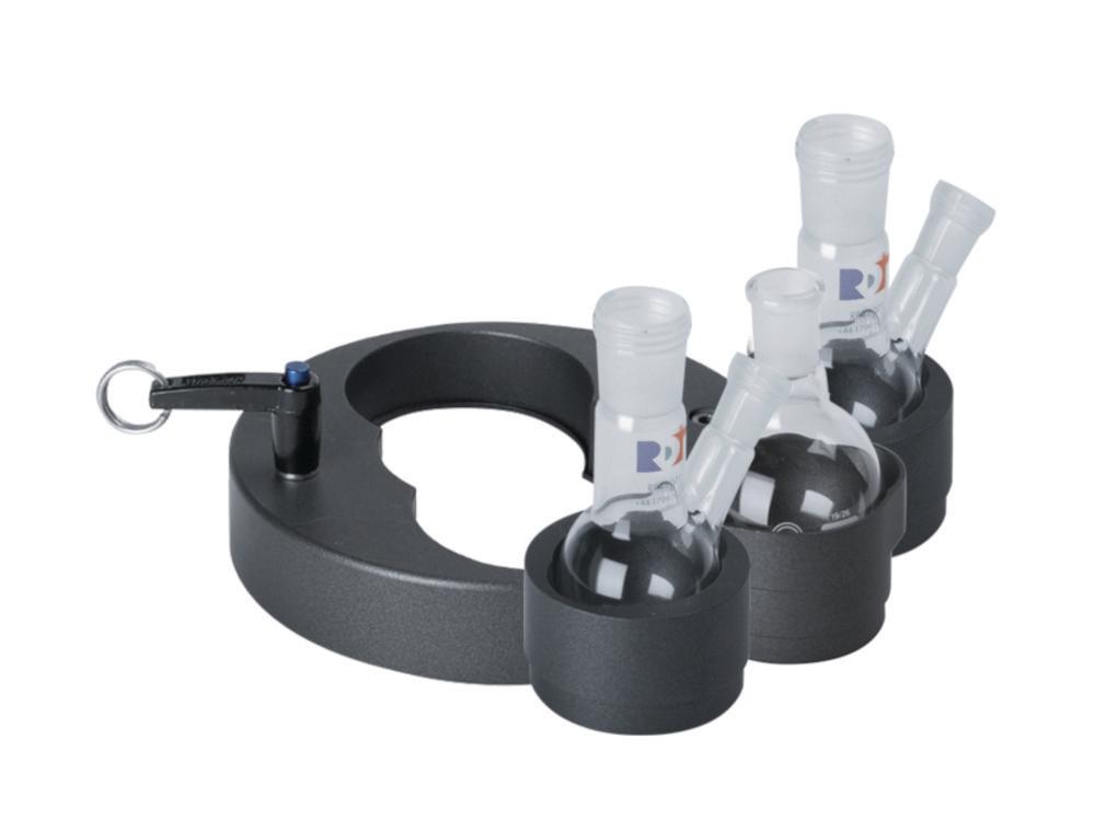 Heidolph Package Heat-On Multi-Well Basic incl. 1 x Multi-Well Mounting, 3 Inserts for 25, 50, 100 ml Flasks

