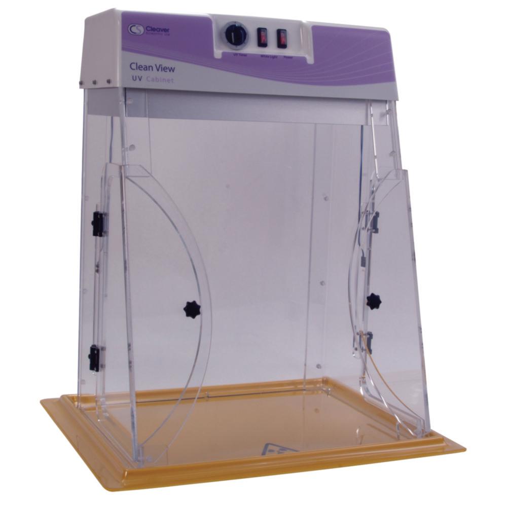 Thistle Scientific UV Sterilisation Cabinet with Timer, 4 UV Lights, White Light, Tray CSR-TY4, 230 V