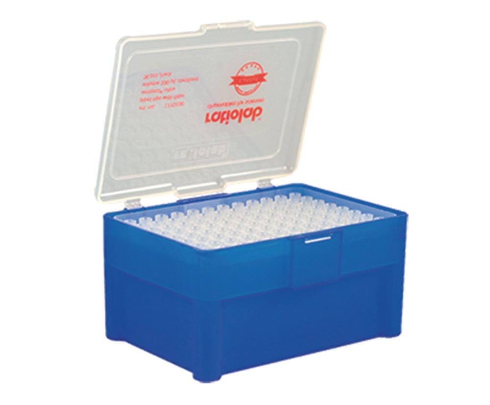 Ratiolab Pipette Tips, 0.1-10 µL, Aeroject Ultra, Sterilized, 10 Racks of 96

