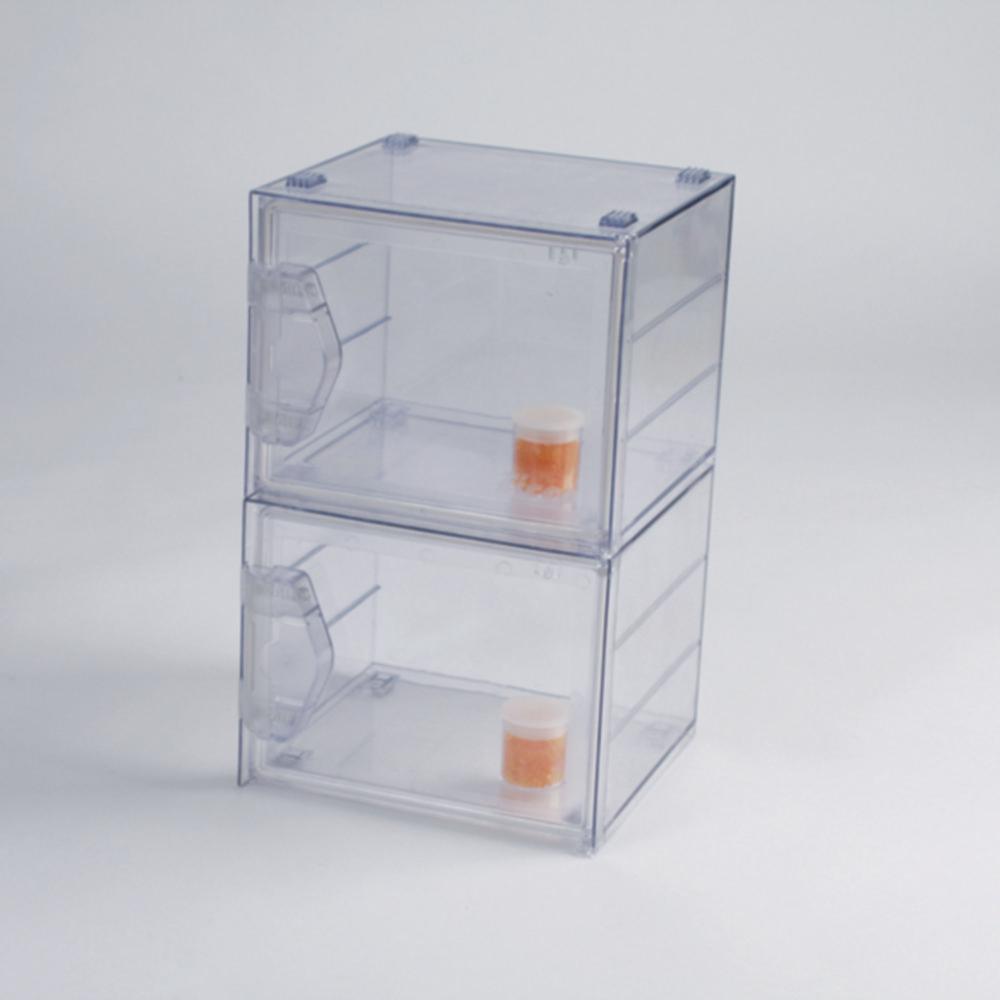 Bohlender Sicco Mini 2 Basic Desiccator Cabinet, PC, Transparent, 221x214x362 mm