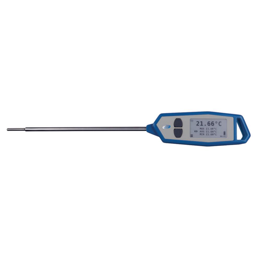 DOSTMANN Precision Thermometer V215, Probe 215 x 6 mm Tip Reduced, Accuracy: ±0.05°C (-20°C…+180°C)