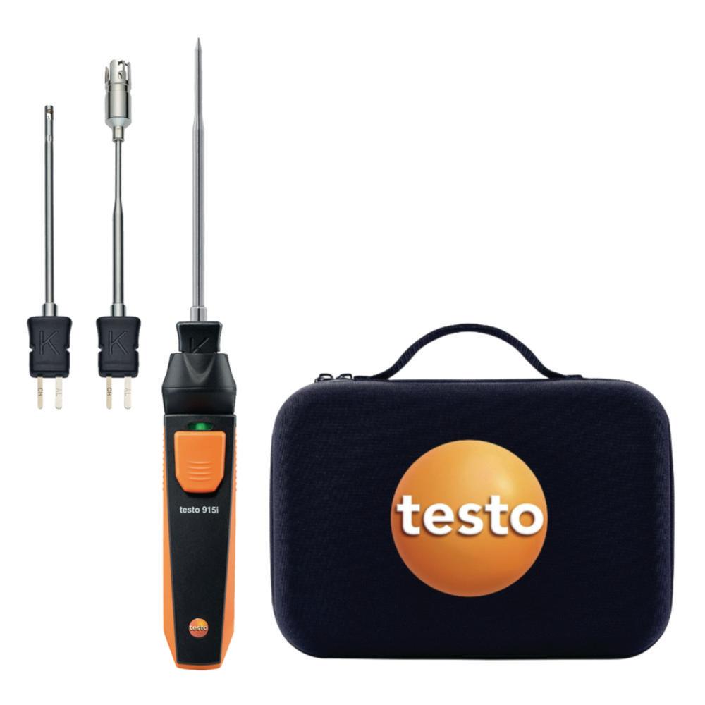 Testo Thermometer 915-i with Temperature Probes (TE Type-K) 260x180x60mm