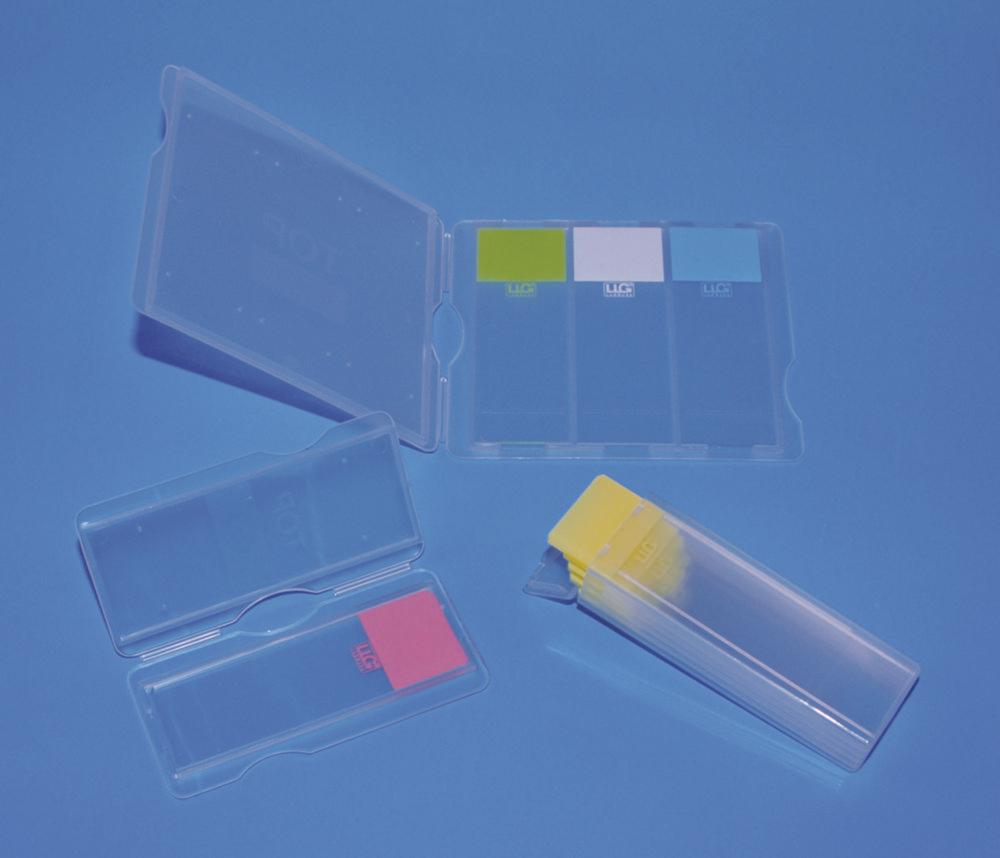 LLG Slide Mailer High-Density PP for 3 Slides, Pack of 10