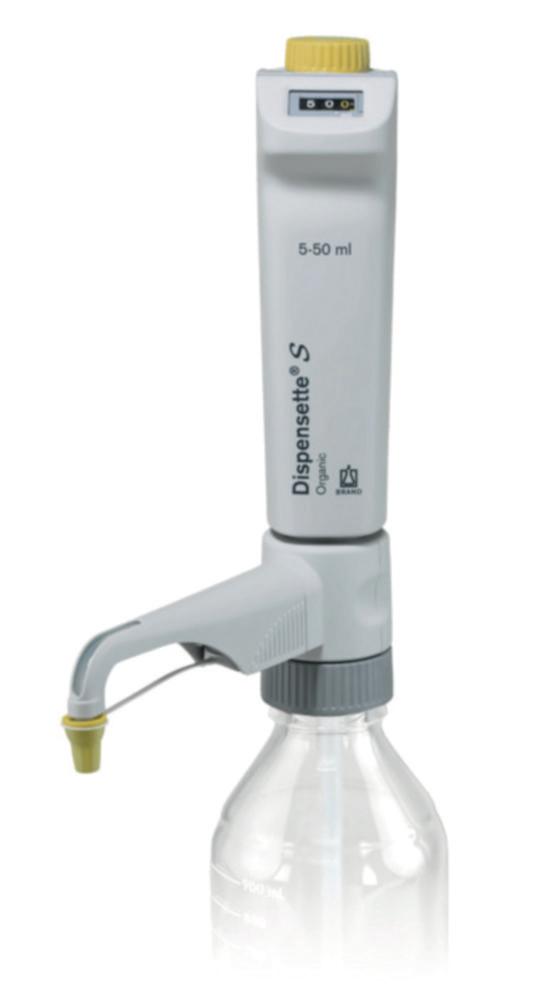 BRAND Dispensette S Organic Digital 5–50 mL Without Recirculation Valve

