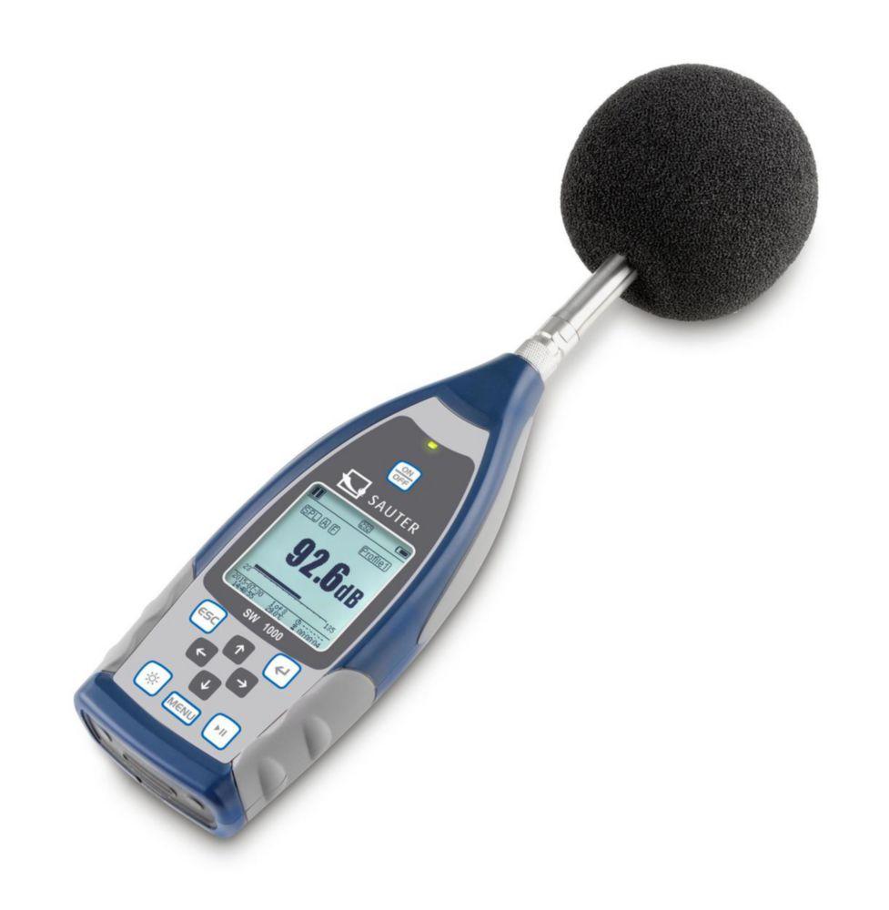 Kern SW 2000 Sound Level Meter – Class II, 25–136 dB, 0.1 dB Resolution