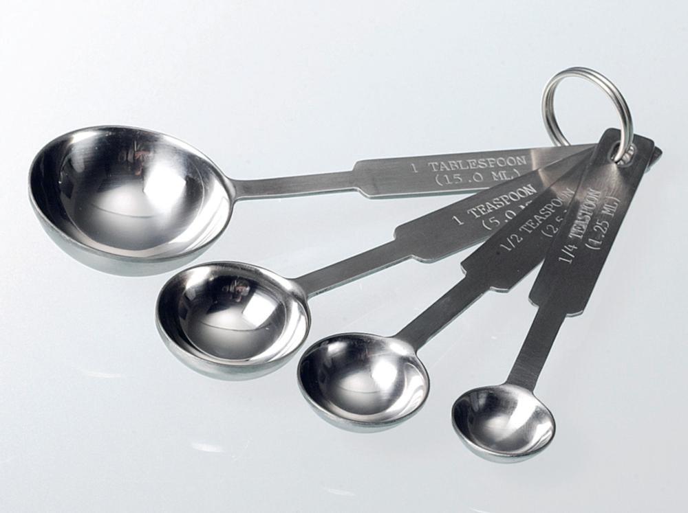 Bürkle Measuring Spoon Stainless Steel Set 4pcs