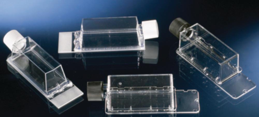 Thermo Nunc Microscope Slide Flask, Sterile, PS, 25.5 mL, Pack of 50