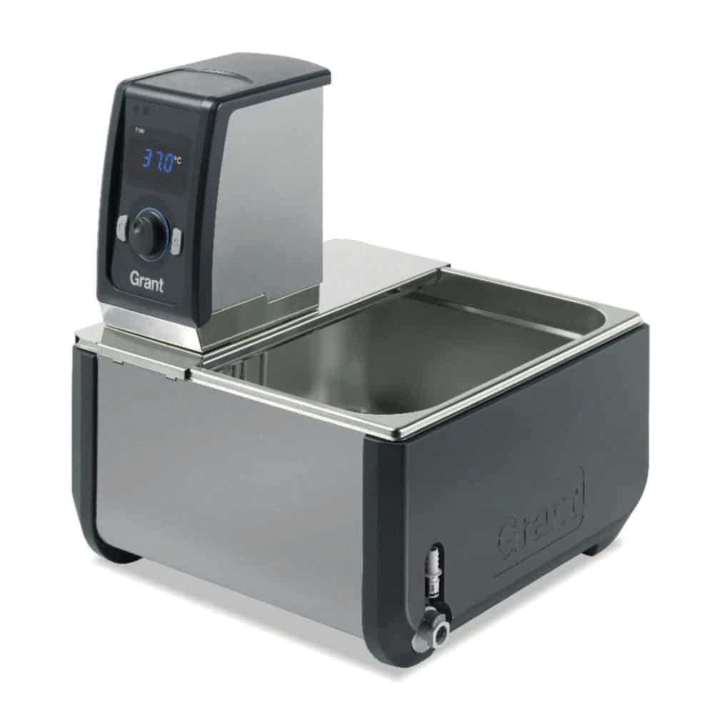 Grant Thermostatic Bath, 12 Ltr, Digital, Stainless Steel Tank, Bridge Plate, Amb. +5...+100°C