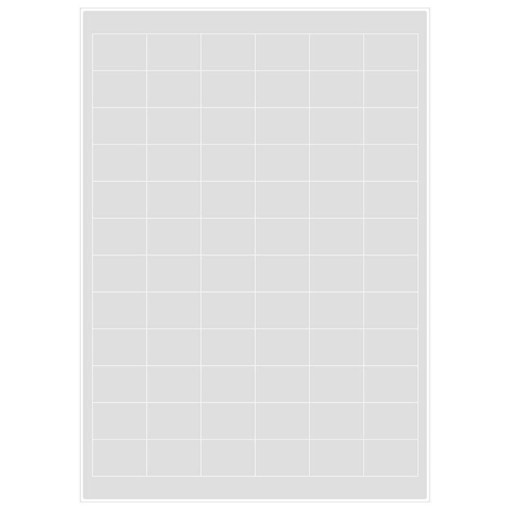 GA Cryogenic Labels for Laser Printers 31mm x 22mm White Pack of 1152