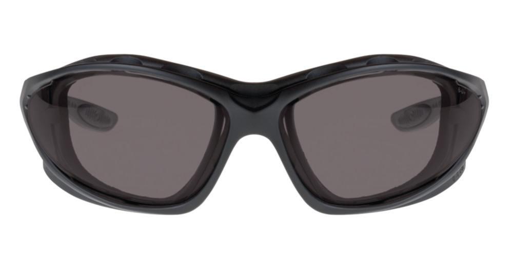 Honeywell Protection Spectacles SP1000, Black Rim Lenses: Grey, Anti-Fog and Anti-Scratch Coating

