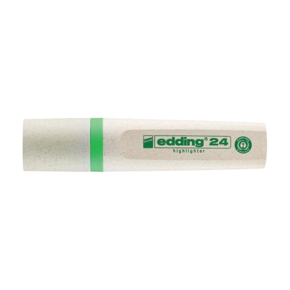 Edding Highlighter 24 EcoLine Light Green, Pack of 10

