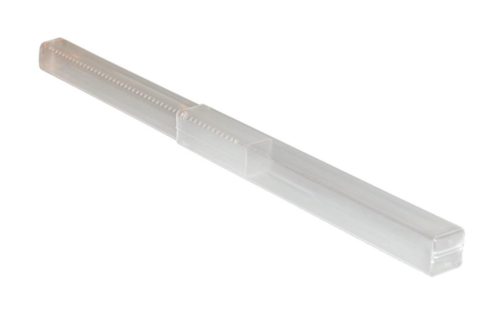 Ludwig Schneider Plastic Sleeves for Laboratory Thermometers up to 11mm, 250-450mm Length, Pack of 10