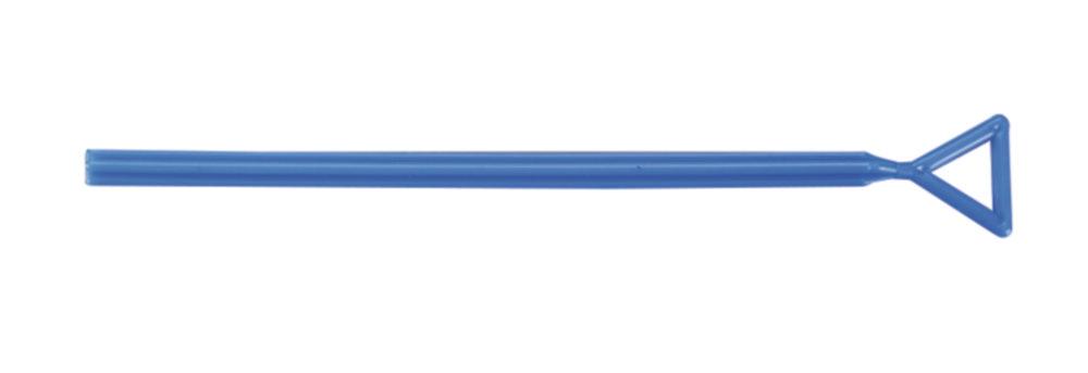 LLG Spatula Delta Shaped, PP 208x30 mm, Blue, Sterile, Pack of 100