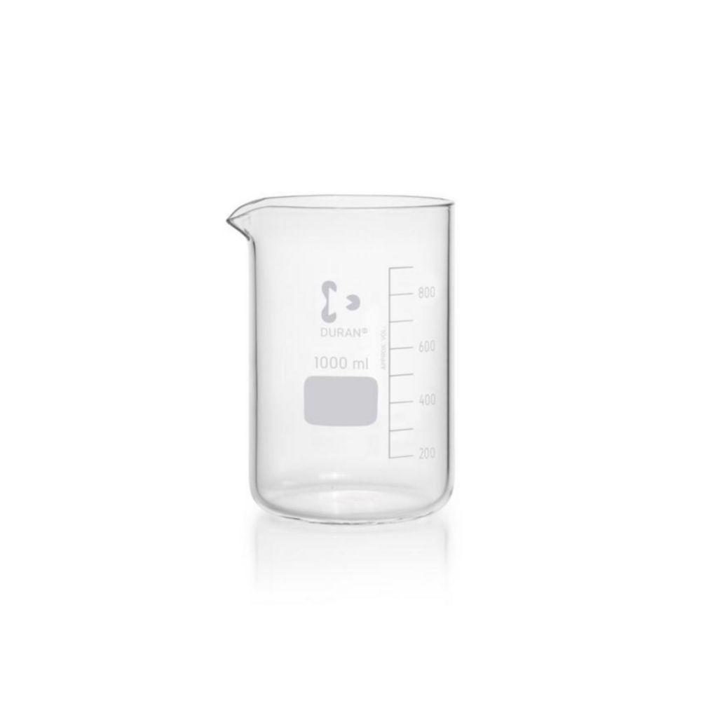 DWK DURAN Filtering Beaker with Spout, 1000 mL
