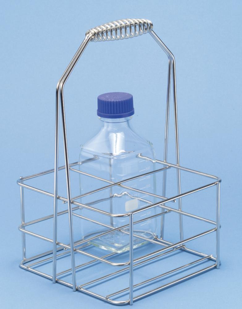 Württ Bottle Carrier (2x5 Compartments for Duran Square Bottles, PE, White)