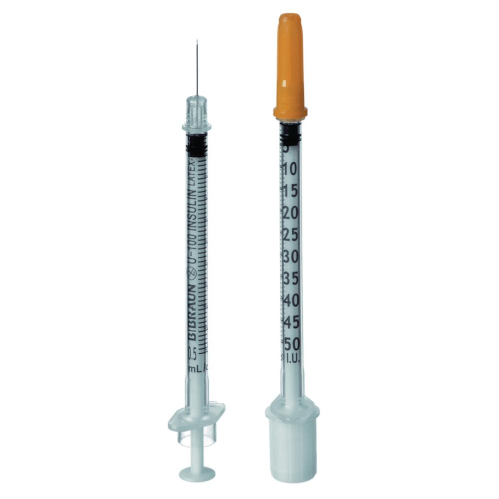 B. Braun Omnican F Disposable Syringes 1 ml 0.30 x 12 mm Integrated, Pack of 100, Single Packed