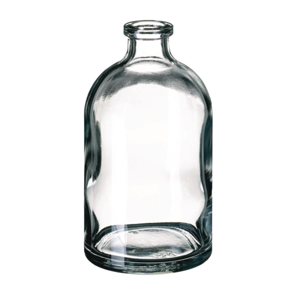 LLG Roll Border Bottles 100 mL, Clear, 95x52 mm, 3Hydrolytic CL, Pack of 88