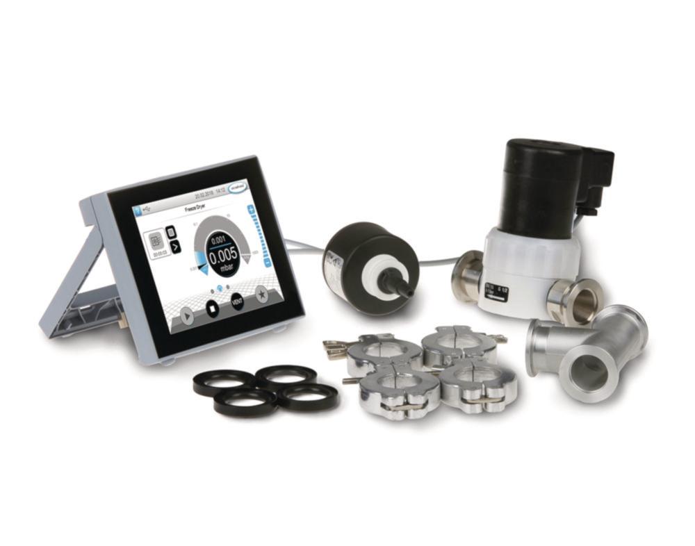 VACUUBRAND VACUU-SELECT Package for Fine Vacuum Control with Pirani Sensor for KF DN 16, with In-Line Isolation

