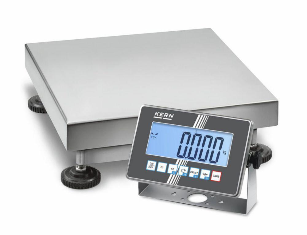 Kern Industrial Balance Stainless Steel, Max 30/60 kg, e=0.01/0.02 kg, d=0.01 kg, 500 x 400 x 126 mm