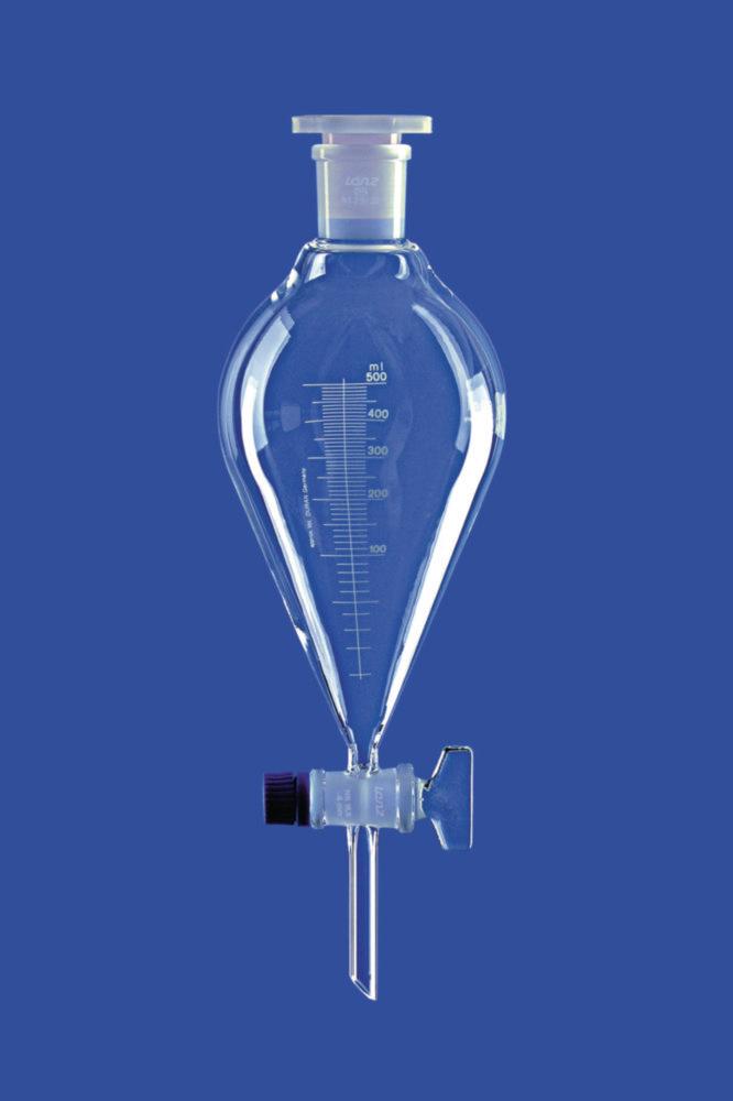 Lenz-Laborglas Separating Funnels, Conical, Cap. ml 500 Socket NS 29/32 Cap. ml 3000
