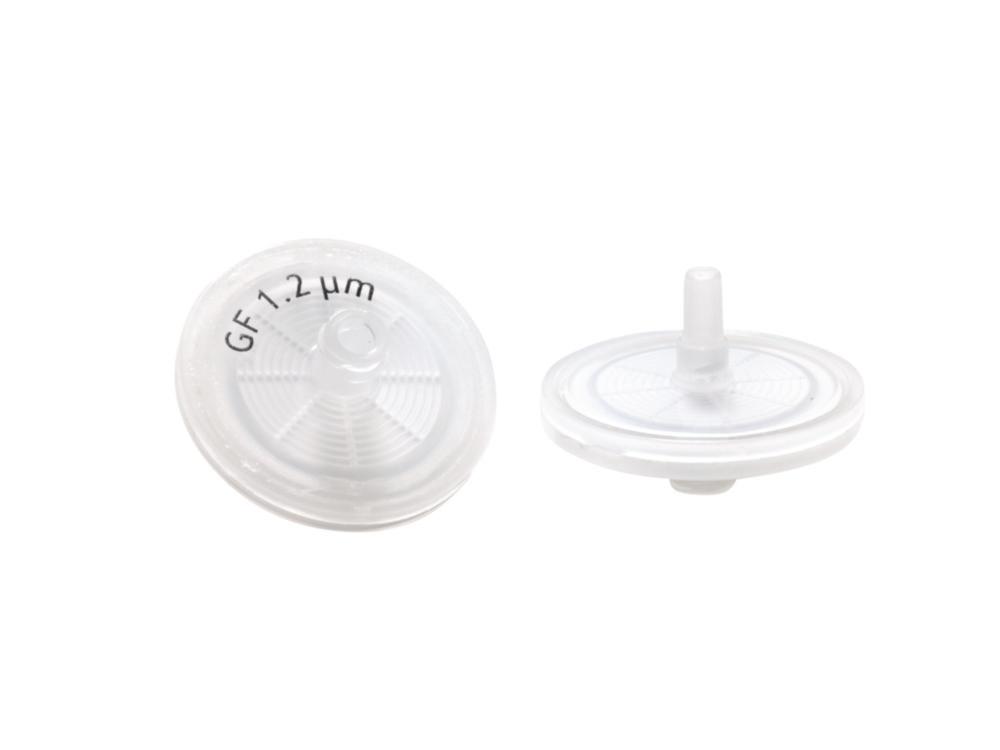 LLG Syringe Filter, Glass Fiber (GF) 1.20 µm Ø 25 mm, Transparent, Pack of 500

