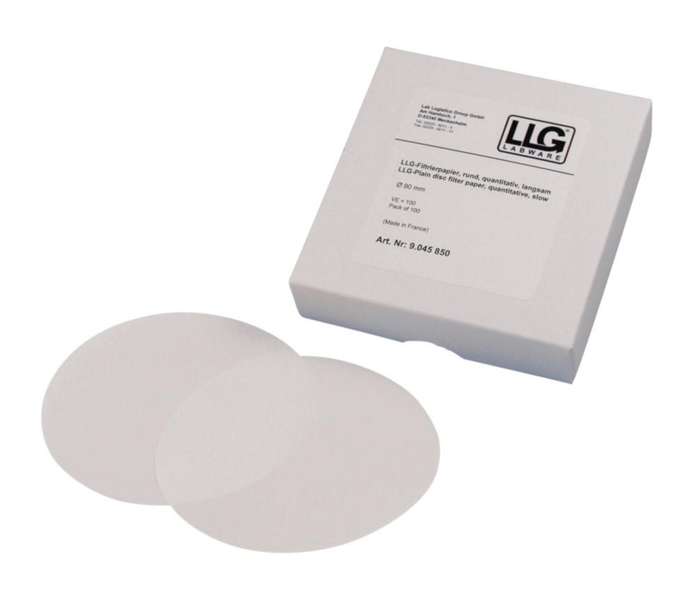 LLG Filter Circles 185mm, Quantitative Very Slow, Pack of 100

