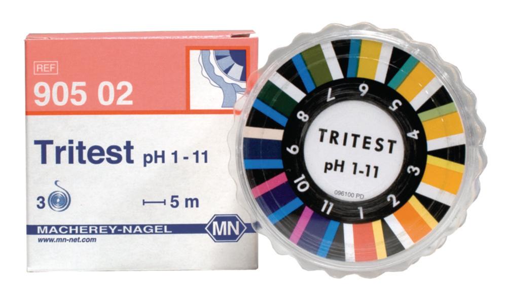 Macherey-Nagel-Nagel TriTest Indicator Paper (pH 1-11) Refill Packs – 3 Rolls