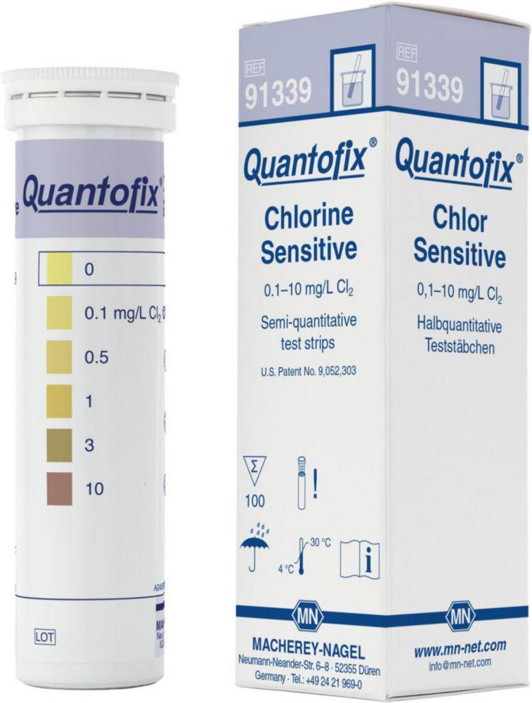 Macherey-Nagel-Nagel QUANTOFIX Test Sticks Chlorine Sensitive 6x95 mm Box of 100