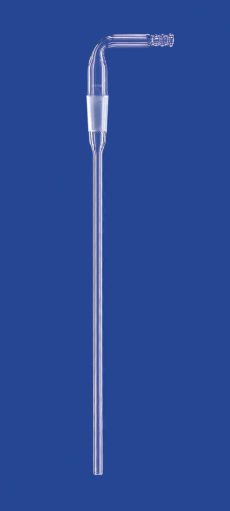 Lenz-Laborglas Bent Gas Inlet Tube with Cone (NS 14/23)