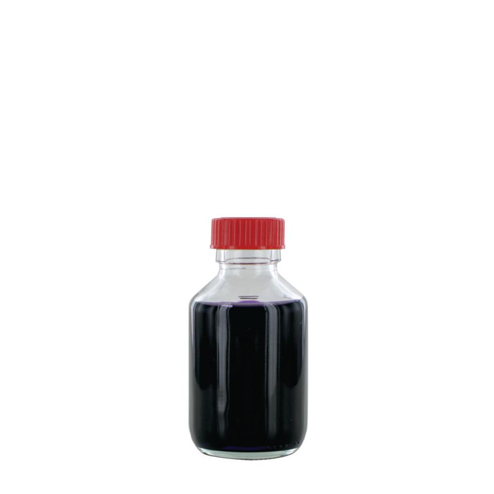 Behr Narrow Neck Bottle NK 100 GT, 100ml Clear Glass, Closure with PTFE Insert, Thread Dia. 28mm