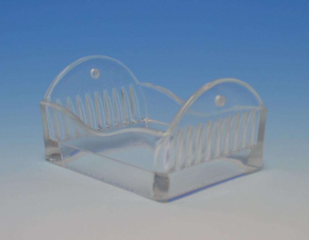 Hecht Staining Rack, Glass, for 10 Slides, Without Handle

