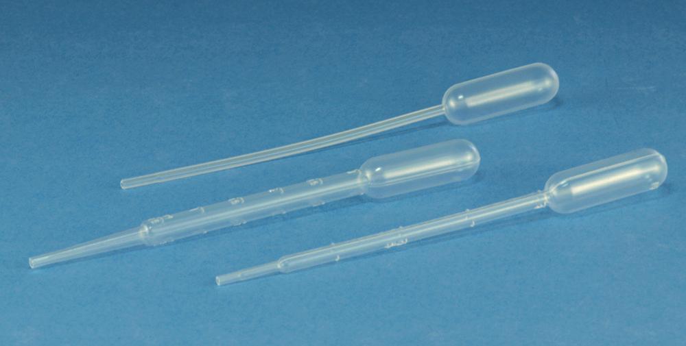 Glaswarenfabrik Karl Hecht 3 mL Pasteur Pipettes – Pack of 500