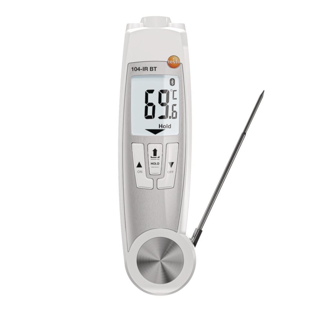 Testo Infrared/Penetration Food Thermometer 104-IR BT With App Connection
