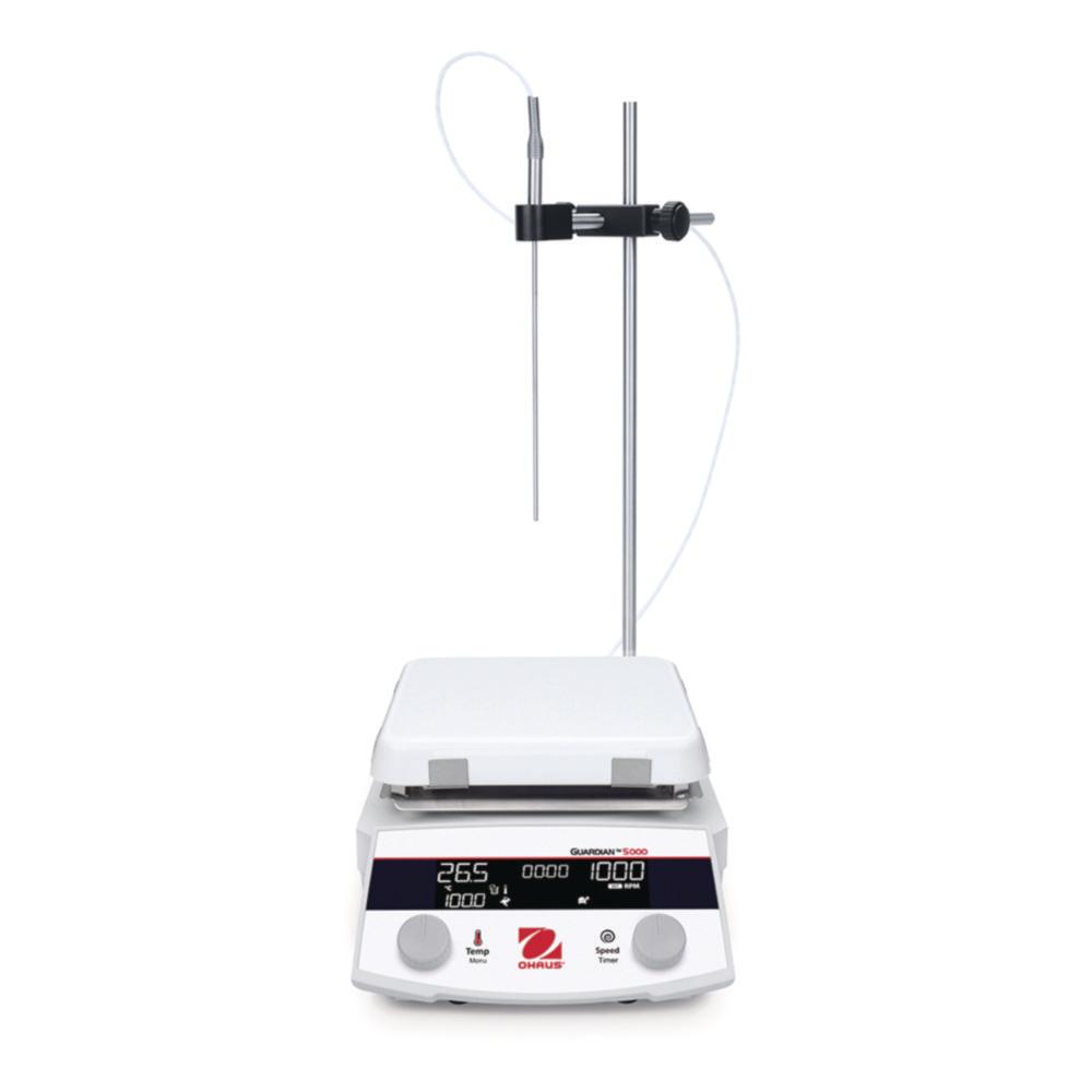 Ohaus Guardian 5000 Hotplate Stirrer e-G52HS07C (Includes Probe Holder Kit 1 and PT1000 Probe, 230V EU)