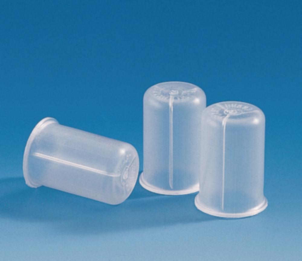 Buret cap, PLASTIBRAND, PP inside diam. 20 mm, 30 mm high pack of 10