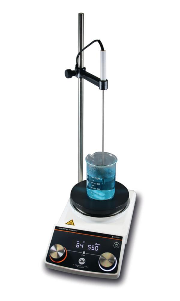 Heidolph Scientific LLG Premium Line Hei-Plate MixNHeat Core Ø145mm, 230/240V, 50/60Hz – with Temperature Sensor PT1000V4A, Holder for PT1000, Silicone Cover