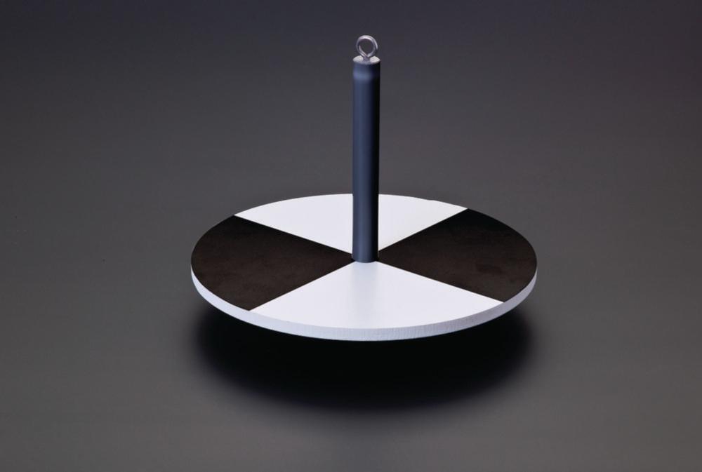 Windaus-Labortechnik Viewing Window/Secchi Disk 250 mm Diameter, Four-Segment Design (Two Black Sections)