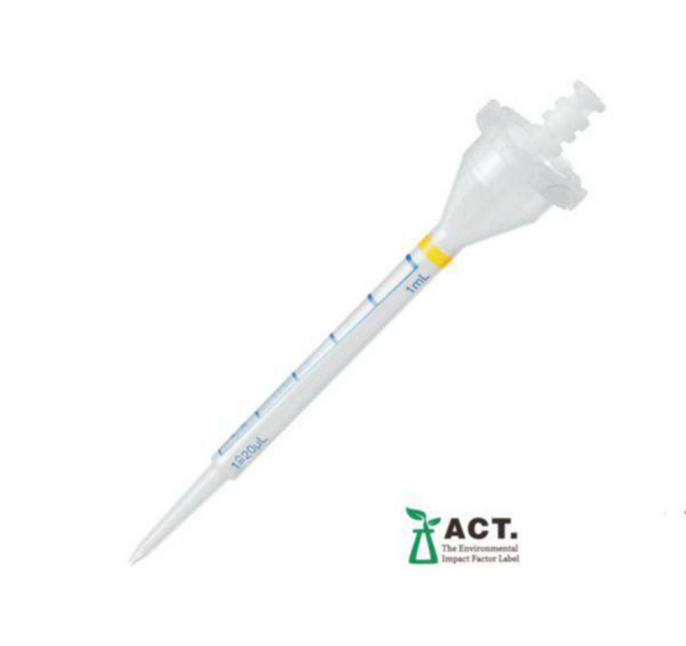 Eppendorf CombiTips Advanced 10 mL Biopur, Colour Code Yellow, Pack of 100